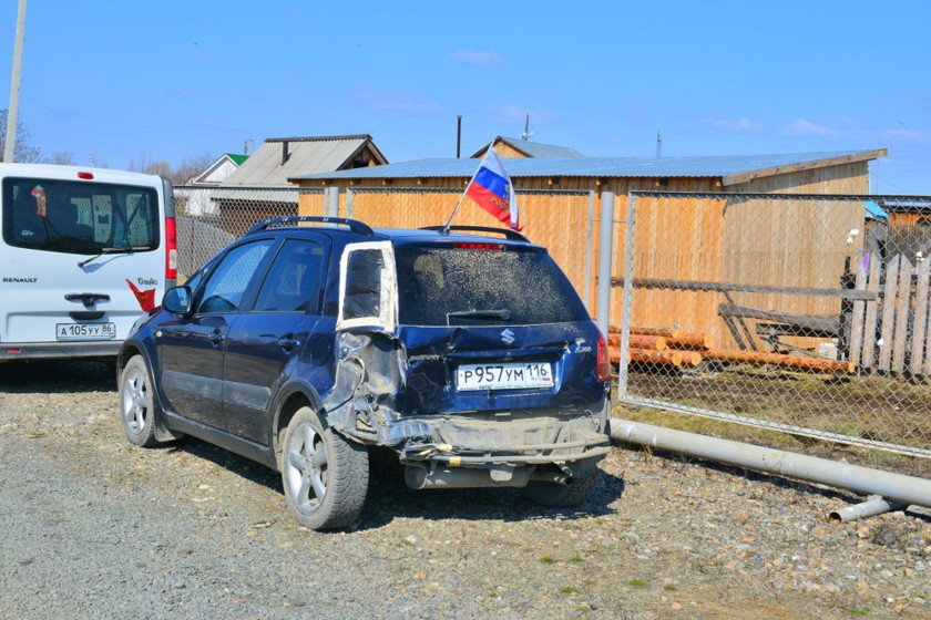 Деревенский парад в честь Дня Победы